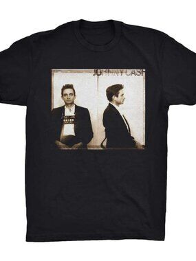 Johnny Cash T-Shirt. Johnny Cash Mugshot